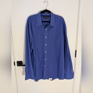 Oscar de la Renta Wrinkle-Resistant Dress Shirt 17 34/35